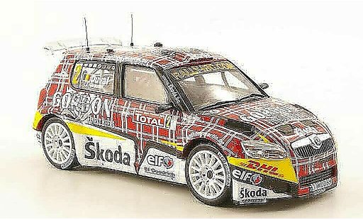 Skoda Fabia S2000 1/43 IXO No.2 Gordon IRC Rally Ypern 2009 diecast model cars
