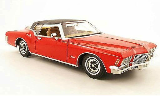 Buick Riviera Coupe 1/18 Yat Ming red/black 1971 diecast model cars