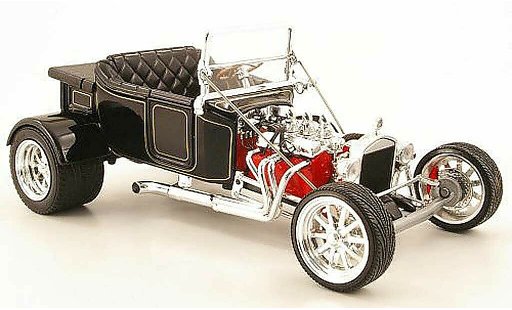 Ford Hot Rod 1923 1/18 Yat Ming t-bucket black diecast model cars