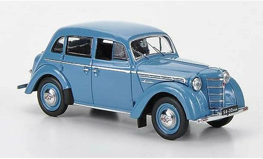 Moskwitsch 400 Base 1/43 IST Models blue 1954 diecast model cars