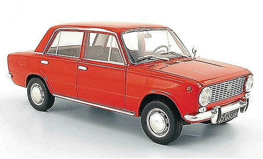 Lada 1200 Base 1/18 IST Models red 1971 diecast model cars