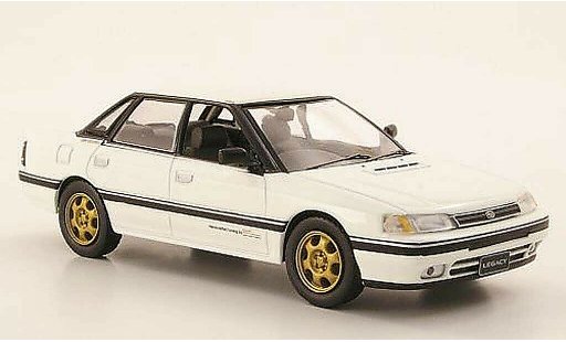 Subaru Legacy RS Turbo 1/43 IXO 2.0 Type RA white 1989 diecast model cars