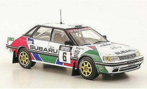 Subaru Legacy RS 1992 1/43 IXO No.6 Vatanen/Berglund Rally Finnland diecast model cars