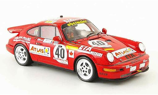 Porsche 911 Carrera 1/43 Spark 964 2 Cup No.40 Atlas 24h Le Mans 1 diecast model cars
