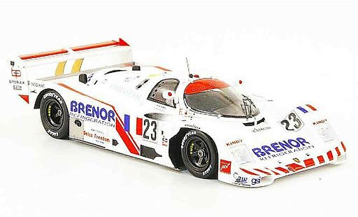 Porsche 962 1983 1/43 Spark No.23 Brenor 24h Le Mans diecast model cars
