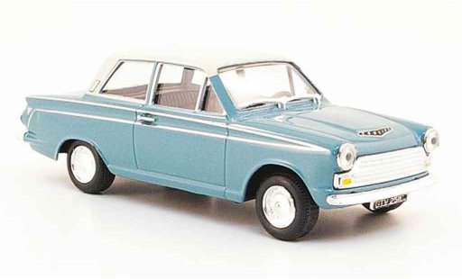 Ford Cortina MK1 1/43 Cararama MKI blue white diecast model cars