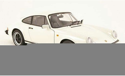 Porsche 911 3,2 1/18 Autoart 32 carrera white 1988 diecast model cars