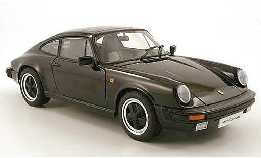 Porsche 911 3,2 1/18 Autoart 32 carrera noir 1988 diecast model cars