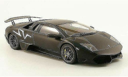 Lamborghini Murcielago LP670 1/18 Autoart 4 SV matt black 2009 diecast model cars
