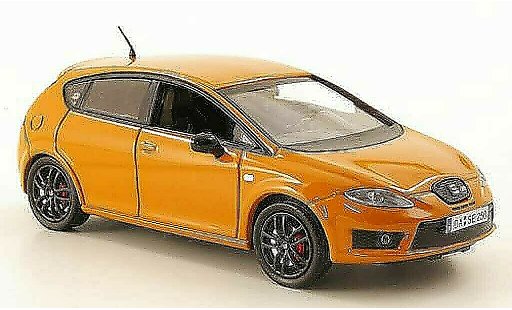 Seat Leon Cupra 1/43 Hachette R orange diecast model cars