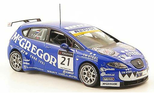 Seat Leon WTCC 1/43 Hachette No.21 Repsol - McGregor Okayama 2009 diecast model cars