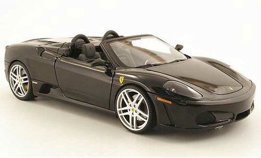 Ferrari F430 spider 1/18 Hot Wheels black seal diecast model cars