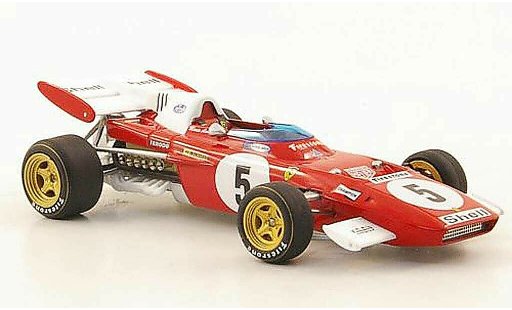 Ferrari 312 B 1/43 Hot Wheels Elite No.5 M.Andretti GGermany (Elite) 1971 diecast model cars