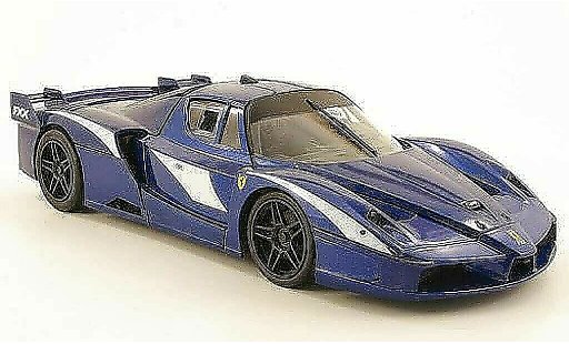 Ferrari Enzo FXX 1/18 Hot Wheels evoluzione blue diecast model cars