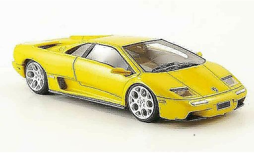 Lamborghini Diablo 6.0 1/43 Look Smart yellow 2001 diecast model cars