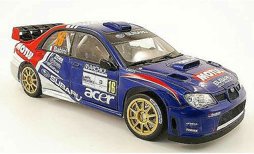 Subaru Impreza WRC 1/18 Sun Star 07 no16 motul rallye monza 2009 fbabini / gbernacchini diecast model cars
