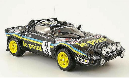 Lancia Stratos HF 1/18 Sun Star rallye no.3 le point tour de france 1980 diecast model cars