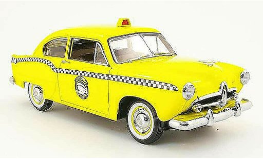 Kaiser Henry Taxi Base 1/18 Sun Star j uptown cab company yellow 1951 diecast model cars