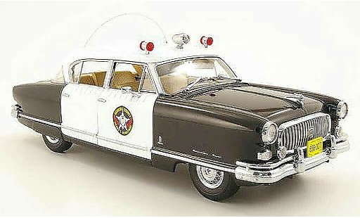 Nash Ambassador Airflyte 1/18 Sun Star kenosha county sheriffs dept. police (us) 1952 diecast model cars