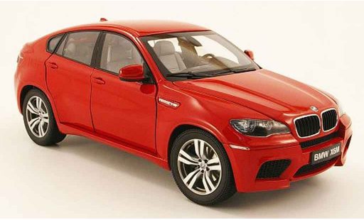 Bmw X6 M 1/18 Kyosho E71 red diecast model cars
