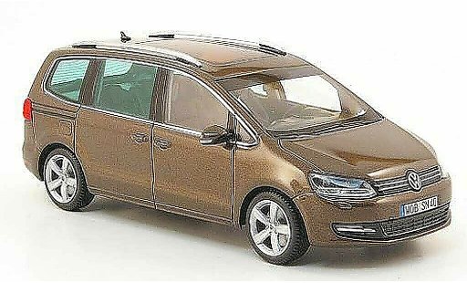 Volkswagen Sharan Base 1/43 Minichamps brown 2010 diecast model cars