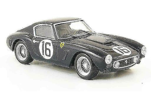 Ferrari 250 GT 1960 1/43 Hot Wheels Elite berlinetta swb no.16 24h le mans diecast model cars