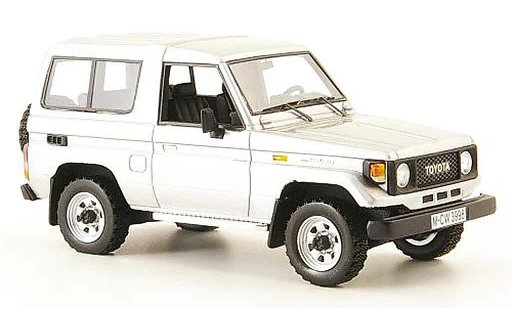 Toyota Land Cruiser Base 1/43 Neo grey metallisee liavec. auflage 300 1985 diecast model cars