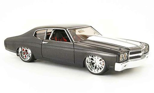 Chevrolet Chevelle tuning 1/18 Hot Wheels 1970 black version diecast model cars