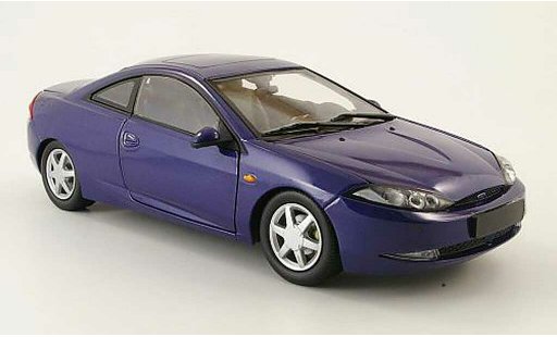 Ford Cougar Berline 1/18 Action Performance blue diecast model cars