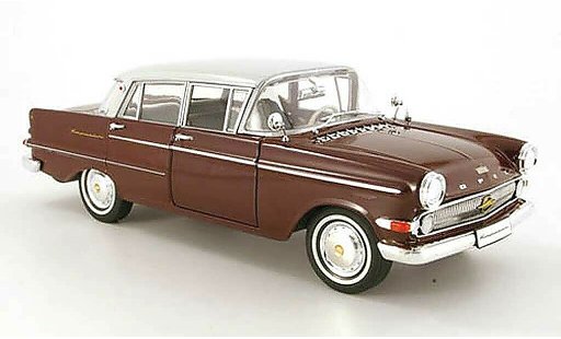 Opel Kapitan P2.6 1/18 Revell red/grey diecast model cars