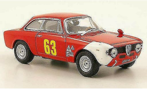 Alfa Romeo Giulia sprint gta 1/43 M4 1600 No.63 Monza 1966 diecast model cars