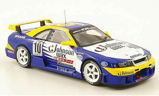 Nissan Skyline R33 1/43 Ebbro GT-R No.10 Johnson Wax JGTC 1995 diecast model cars
