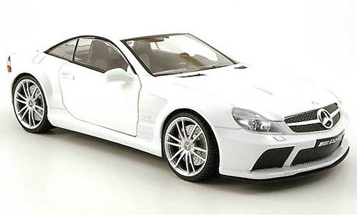Mercedes B 65 1/18 Mondo Motors amg black series white 2009 diecast model cars