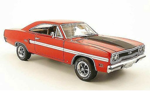 Plymouth GTX 1970 1/18 GMP hemi red/mattnoir diecast model cars