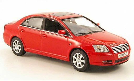 Toyota Avensis Base 1/43 Minichamps red 2002 diecast model cars