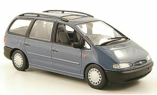 Ford Galaxy Berline 1/43 Minichamps MKI bluegrey 1995 diecast model cars
