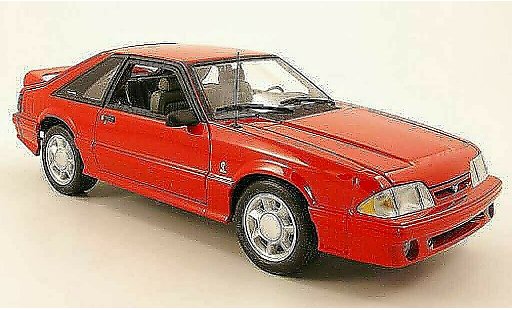 Ford Mustang Cobra 1/18 GMP red diecast model cars