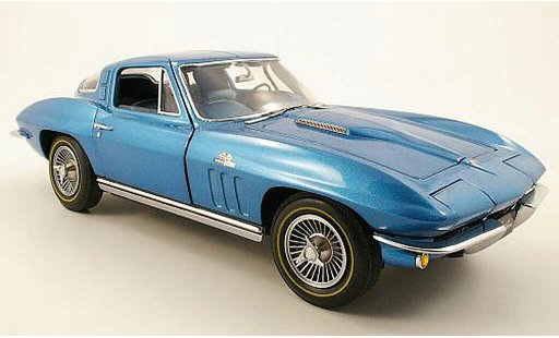 Chevrolet Corvette Coupe 1/18 GMP C2 blue 1965 diecast model cars