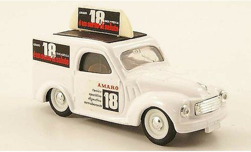 Fiat 500 F 1/43 Brumm Furgoncino Amaro 18 Isolabella 1949 diecast model cars
