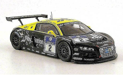 Audi R8 lms 1/43 Spark No.2 PlayStation 24h Nurburgring 2010 diecast model cars