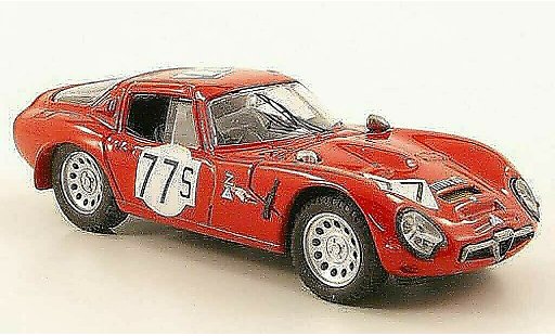 Alfa Romeo Giulia TZ2 1/43 Best No.77 Nurburgring 1966 diecast model cars