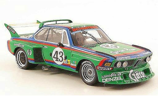 Bmw 3.5 course 1/43 Spark No.43 Gosser Beer 24h Le Mans 1976 diecast model cars