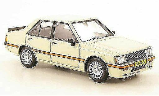 Mitsubishi Lancer 2000 Turbo 1/43 Neo EX PW cremewhite 1980 diecast model cars