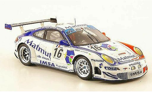 Porsche 911 GT3 RSR 1/43 Spark 2010 No.16 Matmut 24h Spa diecast model cars
