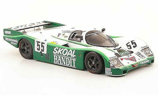 Porsche 962 1984 1/43 Spark C No.55 Skoal 24h Le Mans diecast model cars