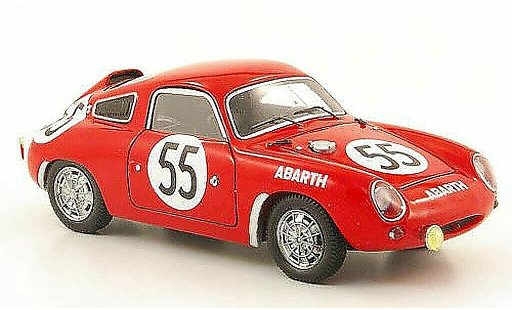 Abarth 700 S 1/43 Spark No.55 24h Le Mans P.Condrillier / K.Foitek 1961 diecast model cars