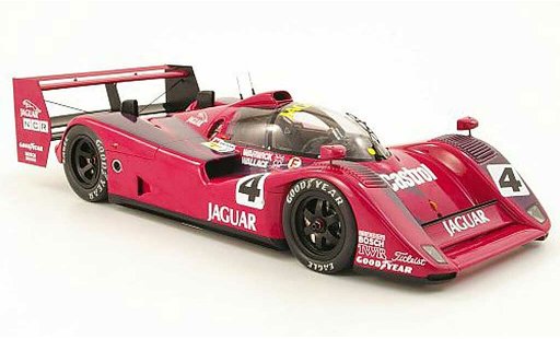 Jaguar XJ R14 1/18 Spark no.4 silk cut d.warwick/a.wallace le mans test 1991 diecast model cars