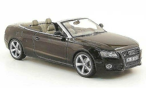 Audi A5 cabriolet 1/43 Schuco Convertible black diecast model cars