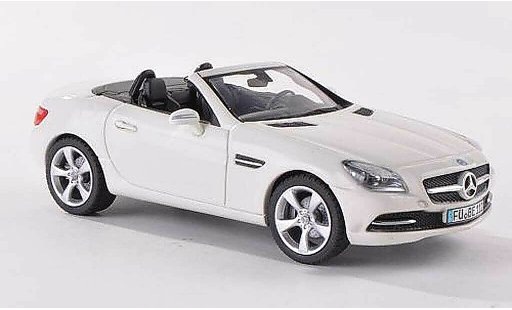 Mercedes Classe SLK Base 1/43 Schuco (R172) white 2011 diecast model cars