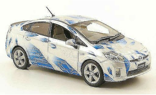 Toyota Prius Plug-In Hybrid 1/43 J Collection III grey/blue diecast model cars